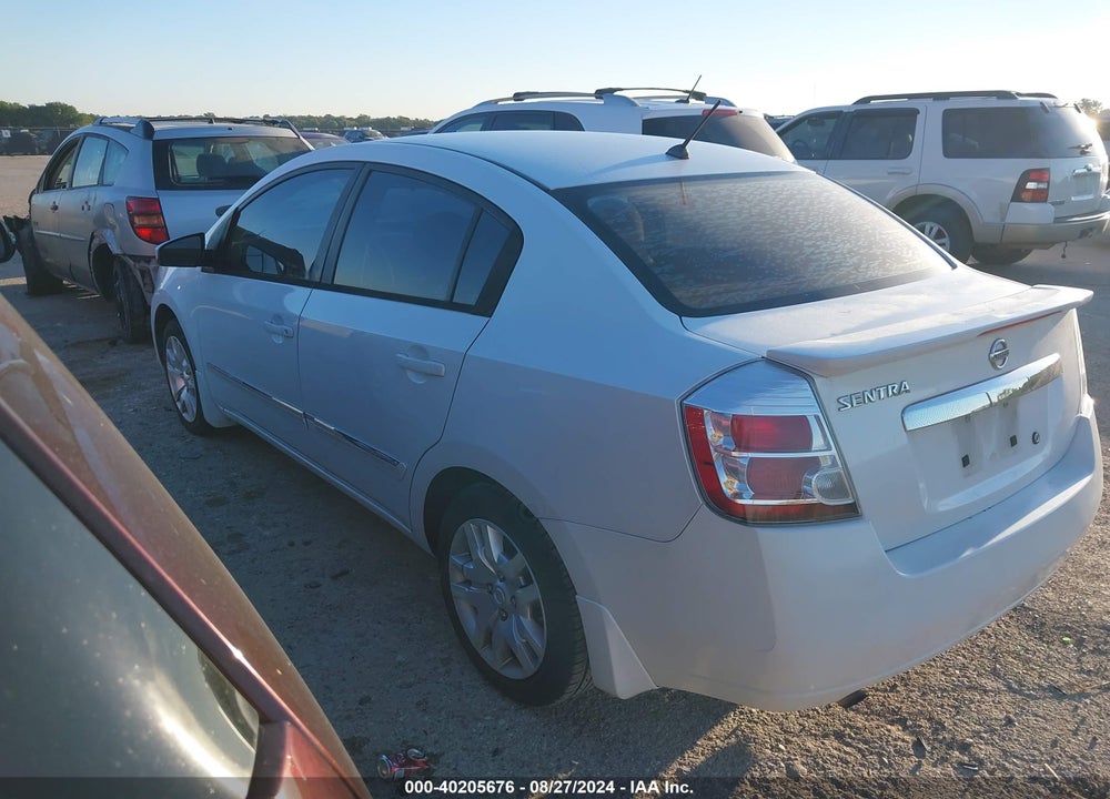 2011 NISSAN SENTRA 2.0S VIN: 3N1AB6APXBL686313
