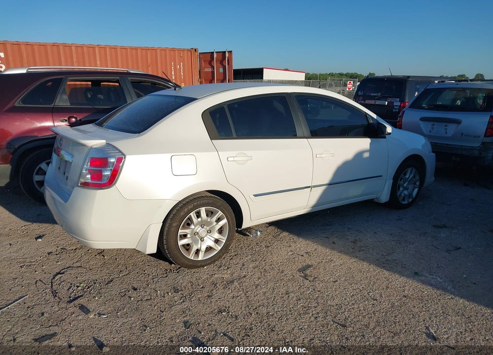 2011 NISSAN SENTRA 2.0S VIN: 3N1AB6APXBL686313
