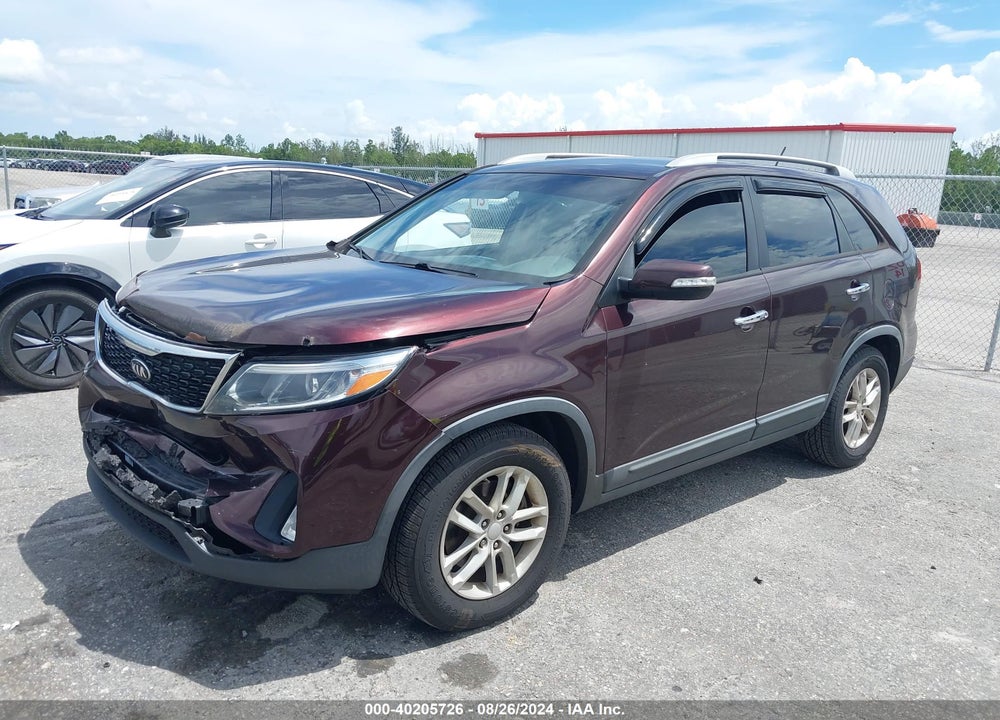 2014 KIA SORENTO LX VIN: 5XYKT3A65EG455660