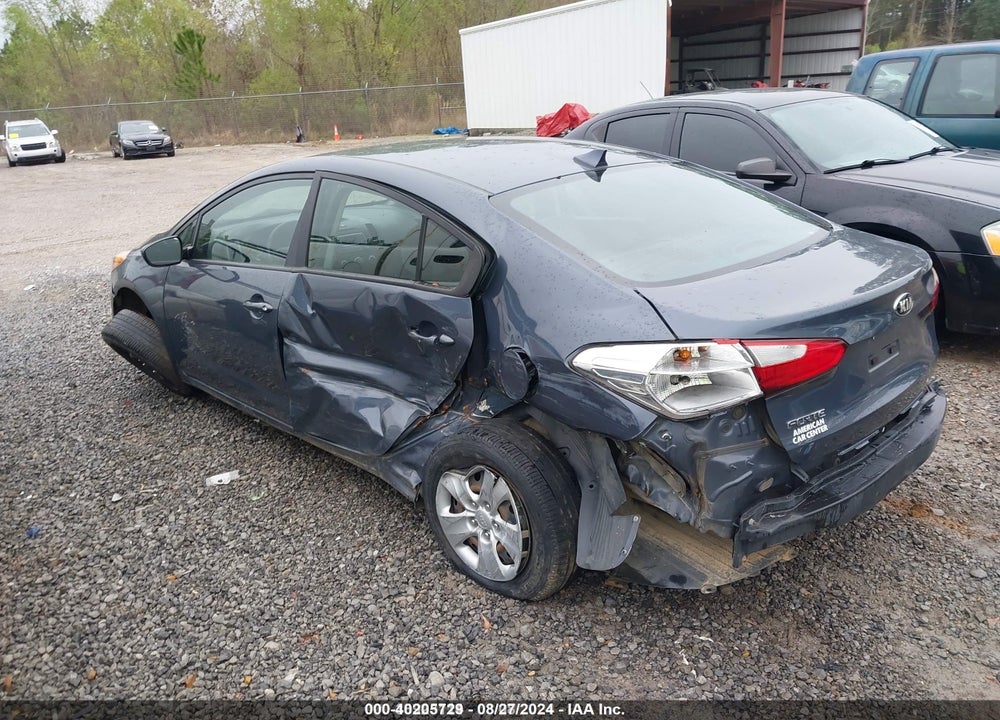2016 KIA FORTE LX VIN: KNAFK4A67G5567119