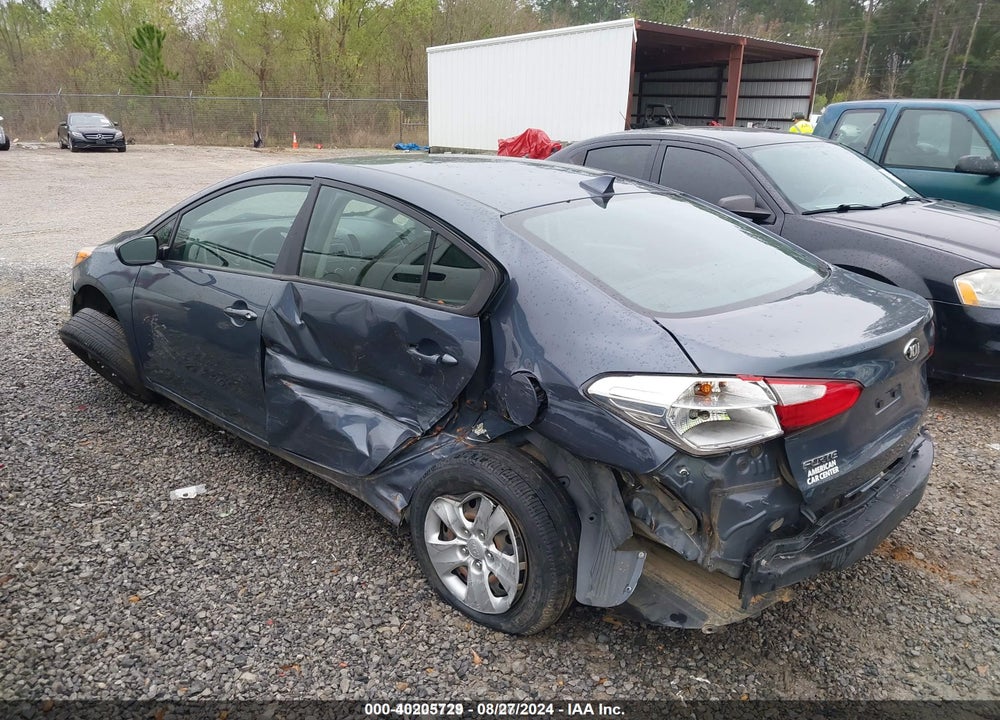 2016 KIA FORTE LX VIN: KNAFK4A67G5567119