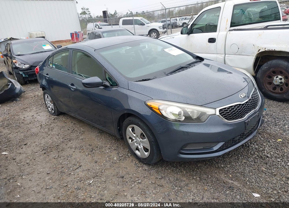 2016 KIA FORTE LX VIN: KNAFK4A67G5567119