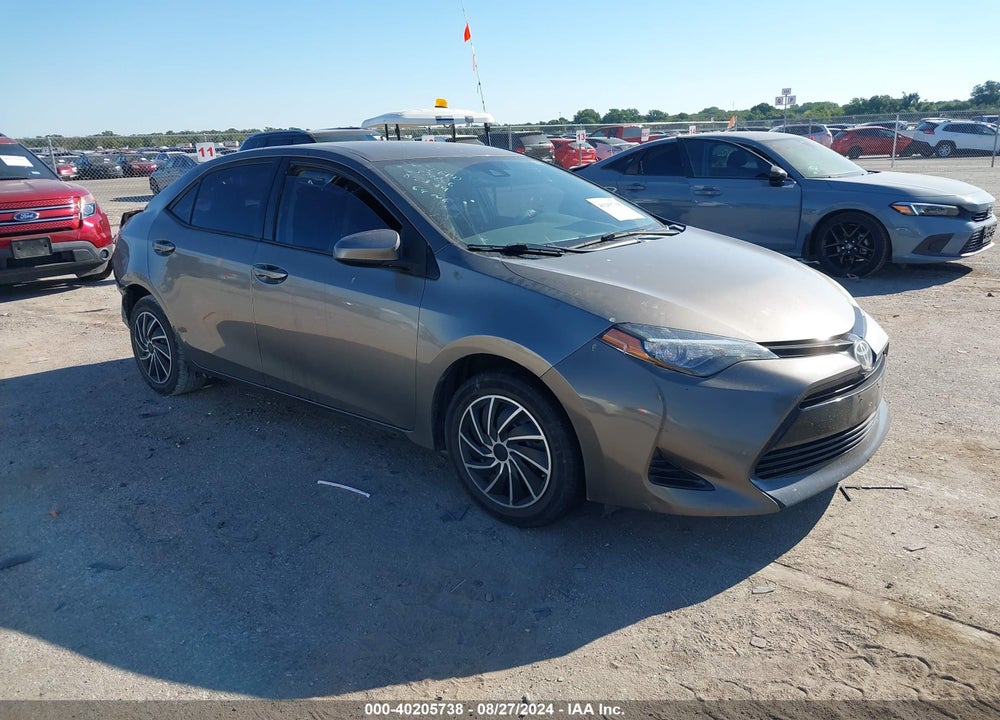 2017 TOYOTA COROLLA LE VIN: 2T1BURHE5HC857059