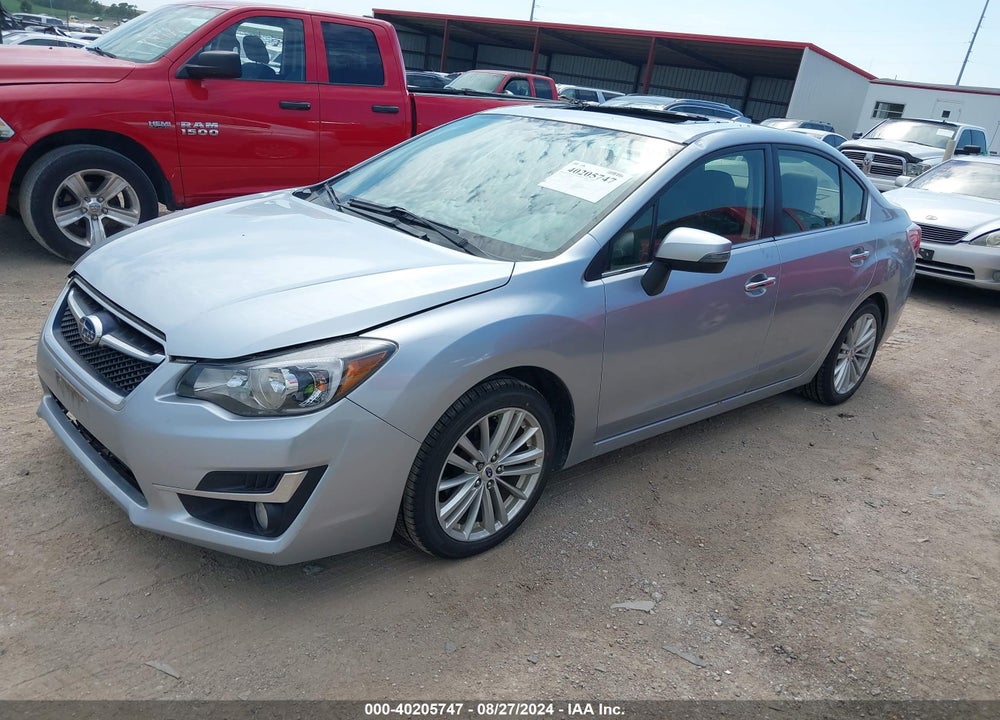 2016 SUBARU IMPREZA 2.0I LIMITED VIN: JF1GJAK67GH020878