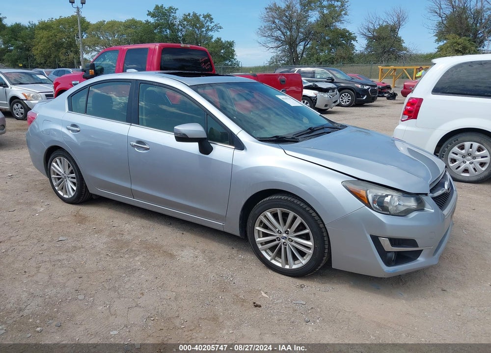2016 SUBARU IMPREZA 2.0I LIMITED VIN: JF1GJAK67GH020878
