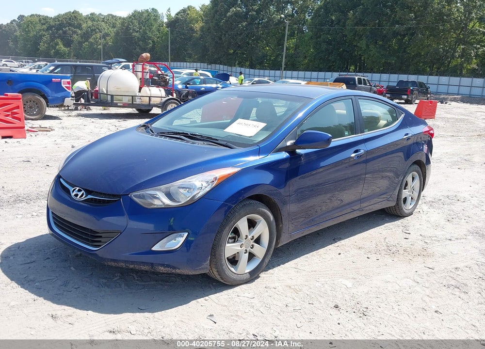 2013 HYUNDAI ELANTRA GLS VIN: KMHDH4AE9DU809521