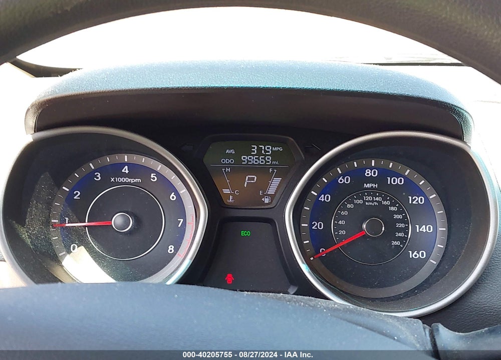 2013 HYUNDAI ELANTRA GLS VIN: KMHDH4AE9DU809521