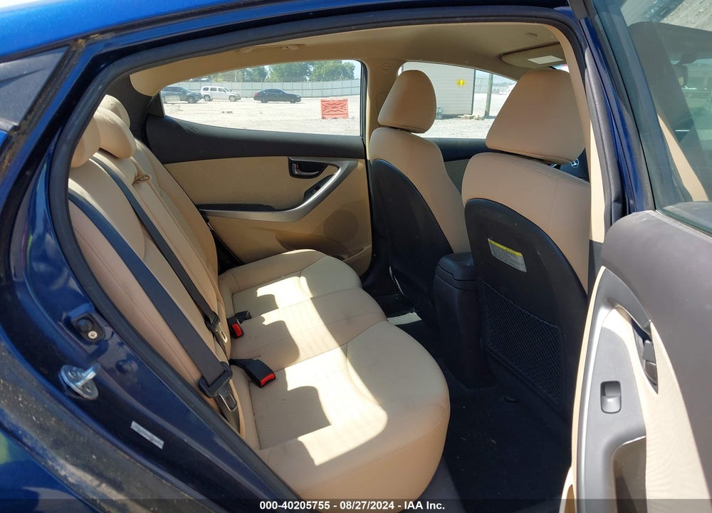 2013 HYUNDAI ELANTRA GLS VIN: KMHDH4AE9DU809521