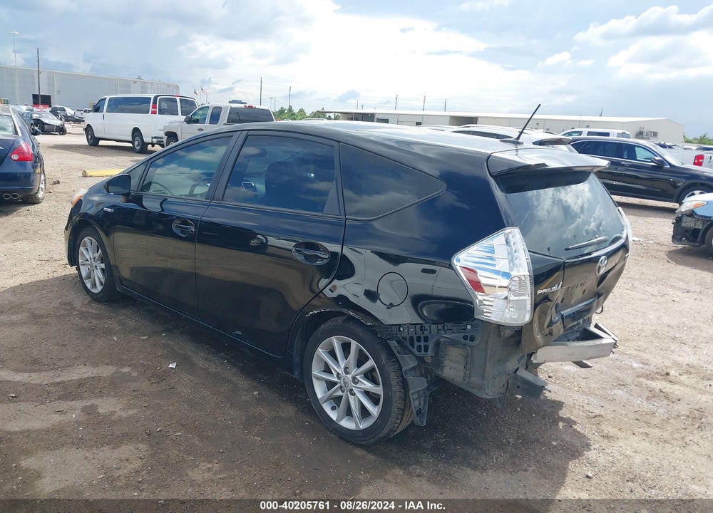 2012 TOYOTA PRIUS V FIVE VIN: JTDZN3EUXC3103032