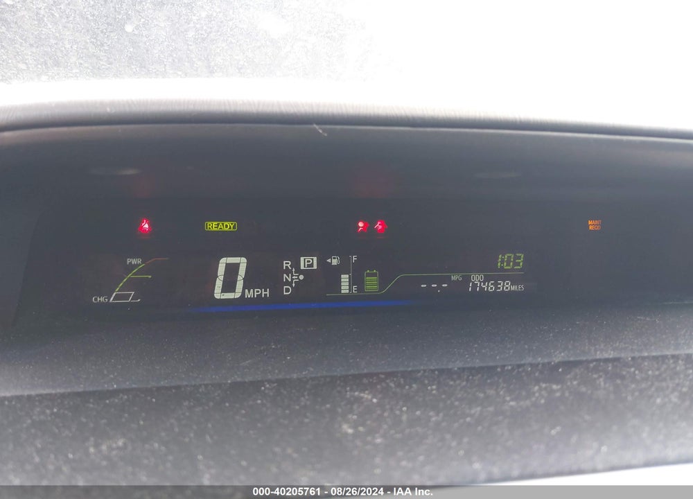 2012 TOYOTA PRIUS V FIVE VIN: JTDZN3EUXC3103032