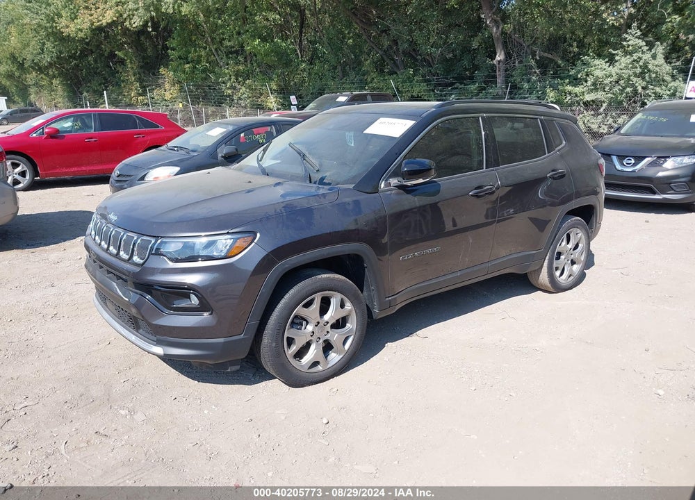 2022 JEEP COMPASS LIMITED 4X4 VIN: 3C4NJDCB6NT127630
