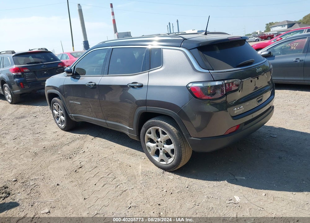 2022 JEEP COMPASS LIMITED 4X4 VIN: 3C4NJDCB6NT127630