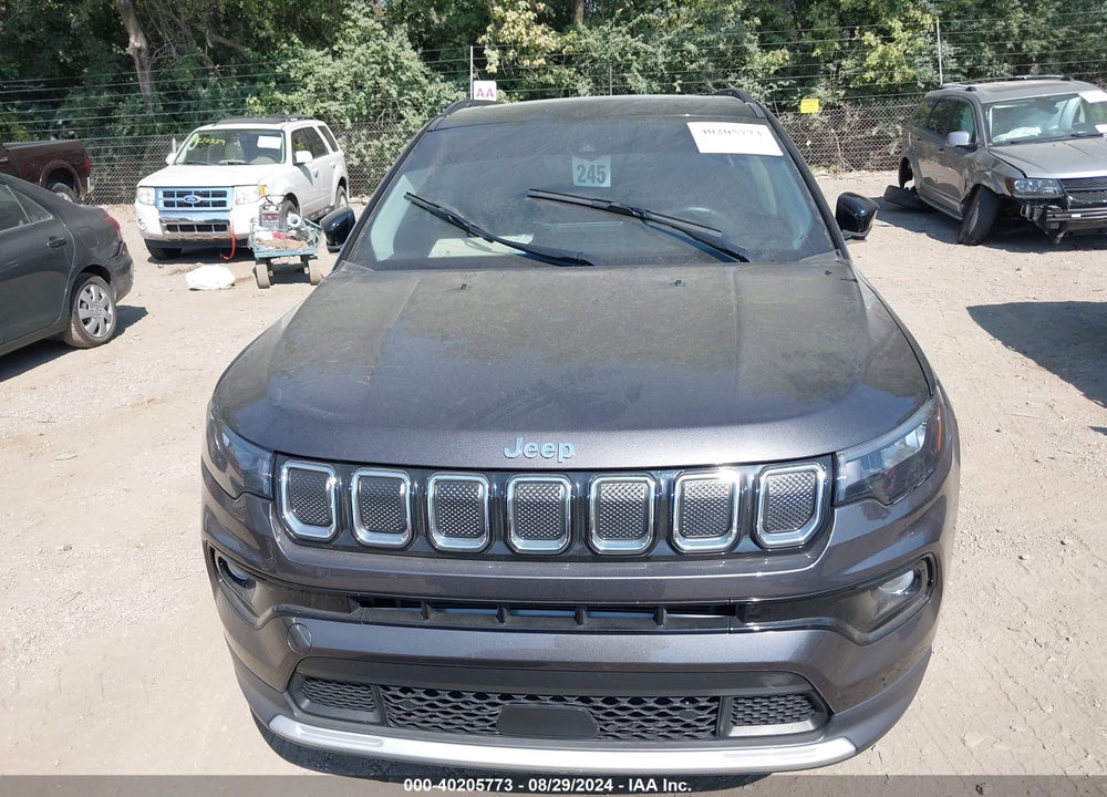2022 JEEP COMPASS LIMITED 4X4 VIN: 3C4NJDCB6NT127630