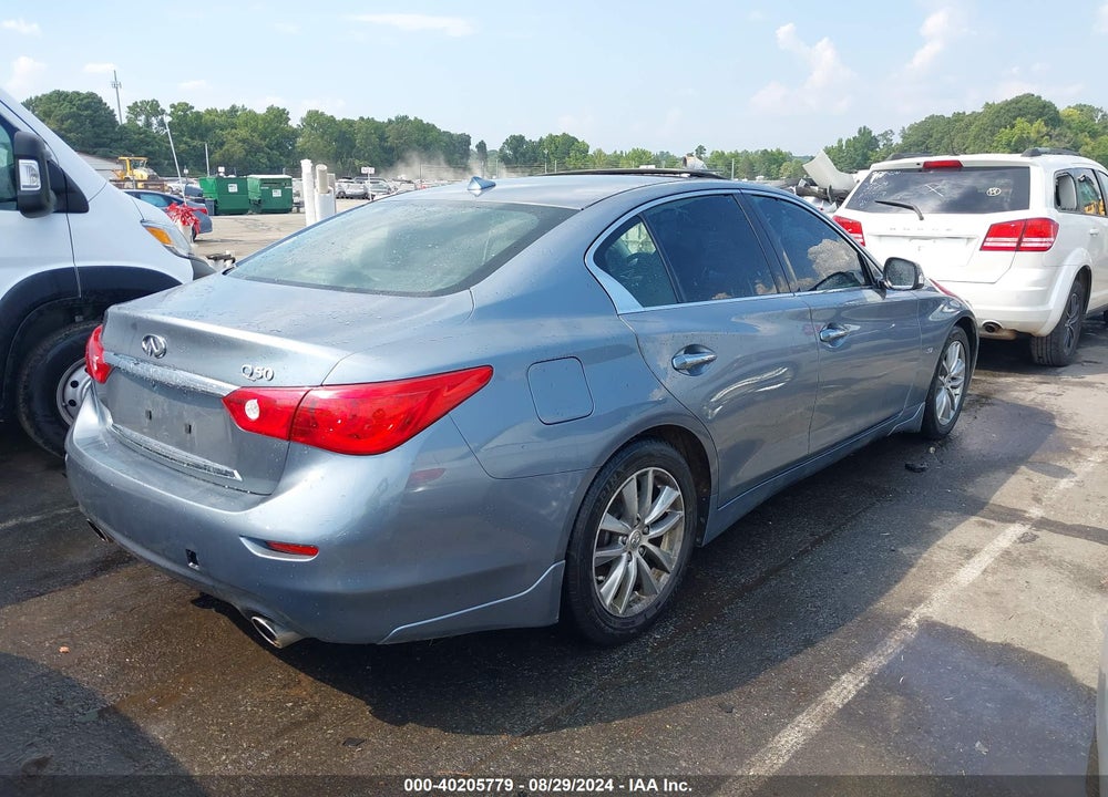 2014 INFINITI Q50 PREMIUM VIN: JN1BV7AP9EM679185
