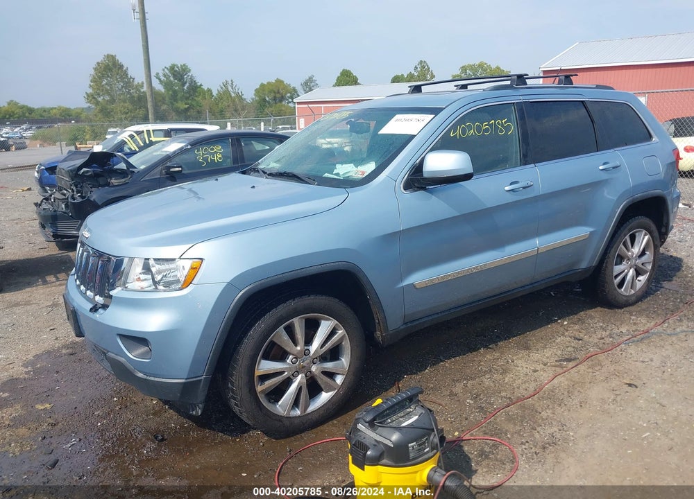 2012 JEEP GRAND CHEROKEE LAREDO VIN: 1C4RJFAG3CC341205