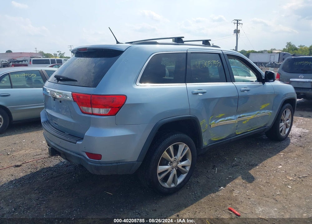 2012 JEEP GRAND CHEROKEE LAREDO VIN: 1C4RJFAG3CC341205