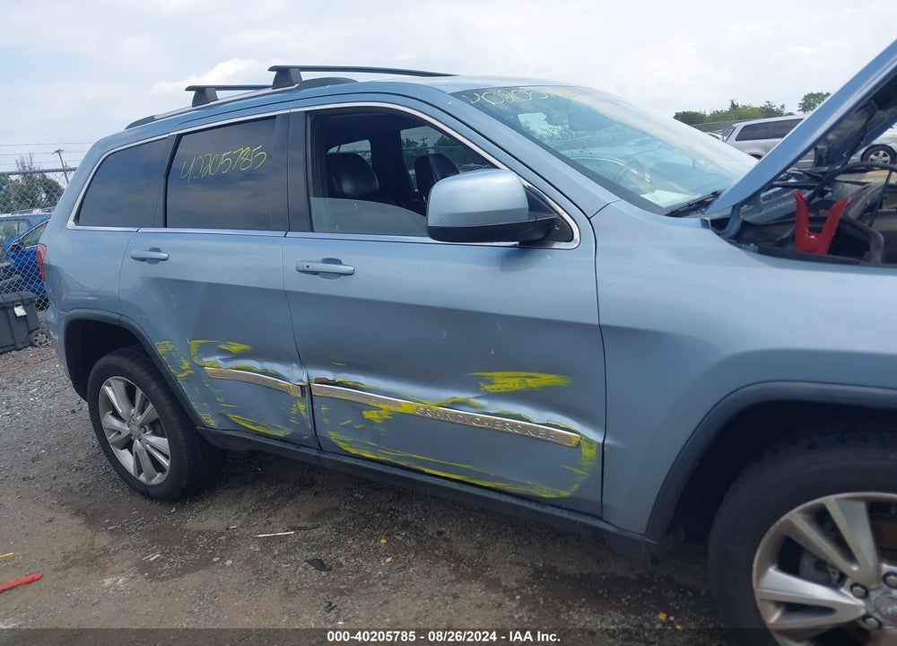 2012 JEEP GRAND CHEROKEE LAREDO VIN: 1C4RJFAG3CC341205