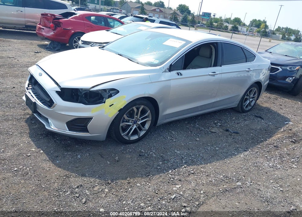 2019 FORD FUSION SEL VIN: 3FA6P0CD0KR118532