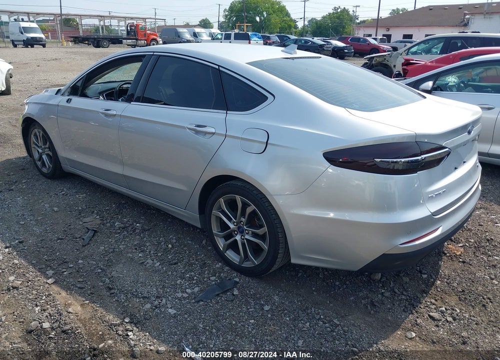 2019 FORD FUSION SEL VIN: 3FA6P0CD0KR118532