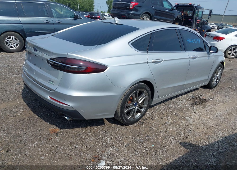 2019 FORD FUSION SEL VIN: 3FA6P0CD0KR118532