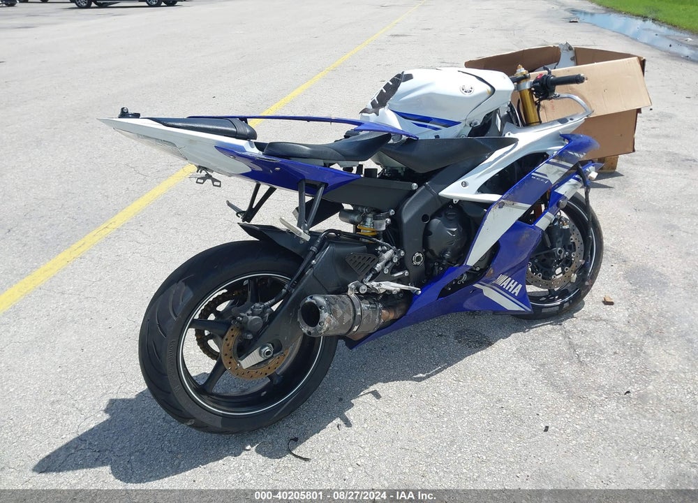 2014 YAMAHA YZFR6 VIN: JYARJ16EXEA032433