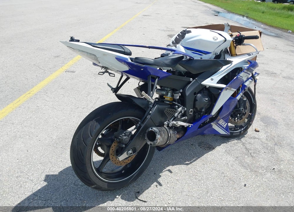 2014 YAMAHA YZFR6 VIN: JYARJ16EXEA032433