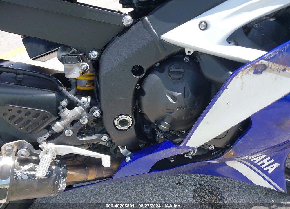 2014 YAMAHA YZFR6 VIN: JYARJ16EXEA032433