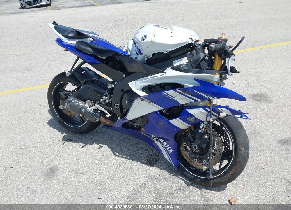 2014 YAMAHA YZFR6 VIN: JYARJ16EXEA032433