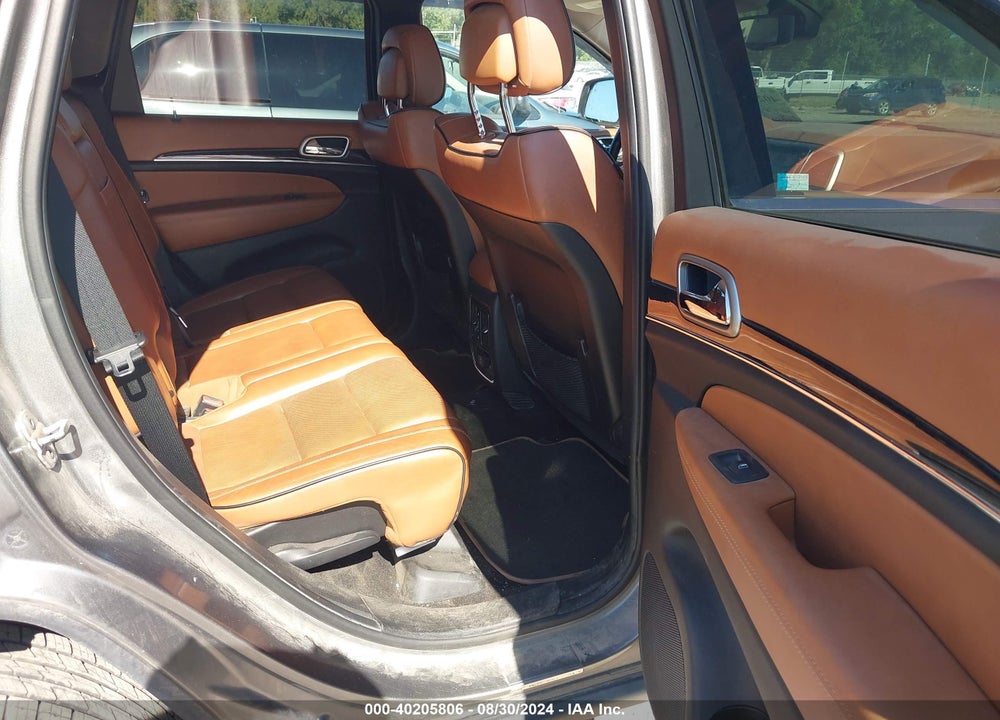 2012 JEEP GRAND CHEROKEE OVERLAND VIN: 1C4RJFCT6CC268468
