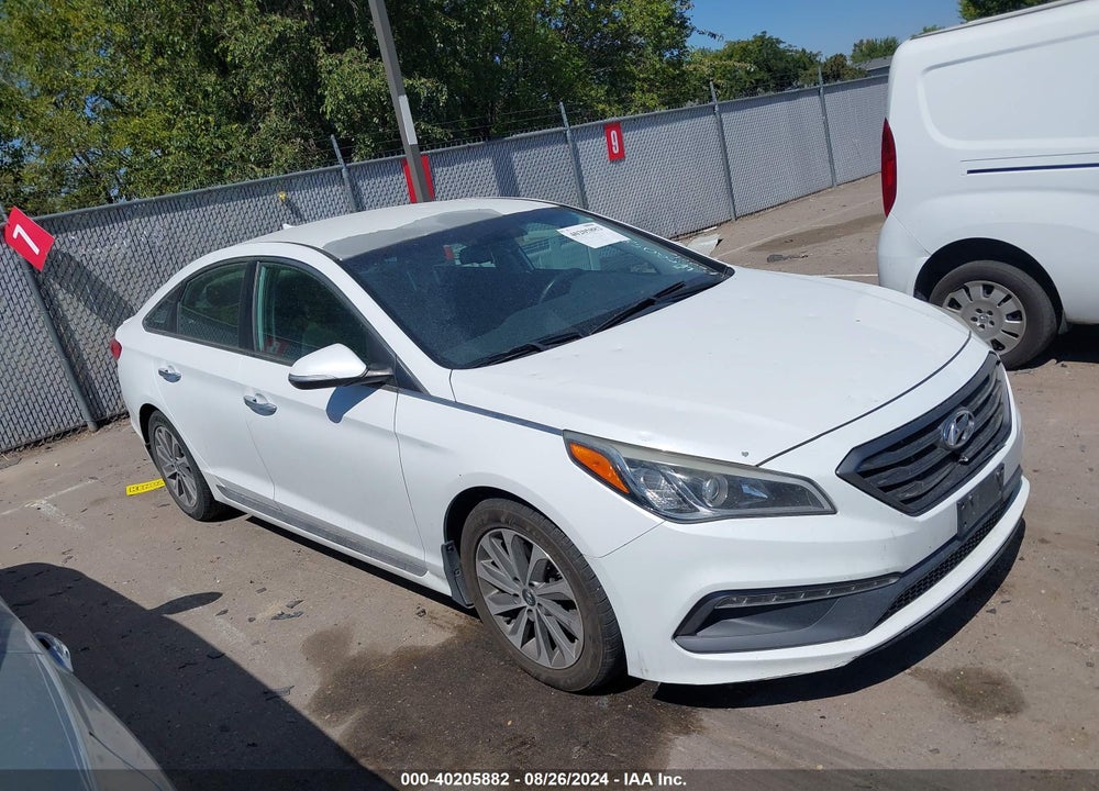 2016 HYUNDAI SONATA SPORT VIN: 5NPE34AF5GH271110