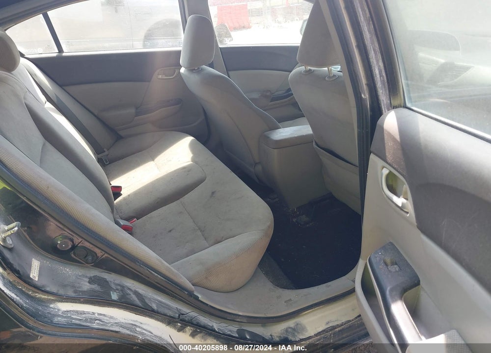 2012 HONDA CIVIC LX VIN: 19XFB2F54CE109821