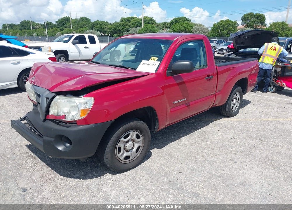 2007 TOYOTA TACOMA VIN: 5TENX22N77Z407118