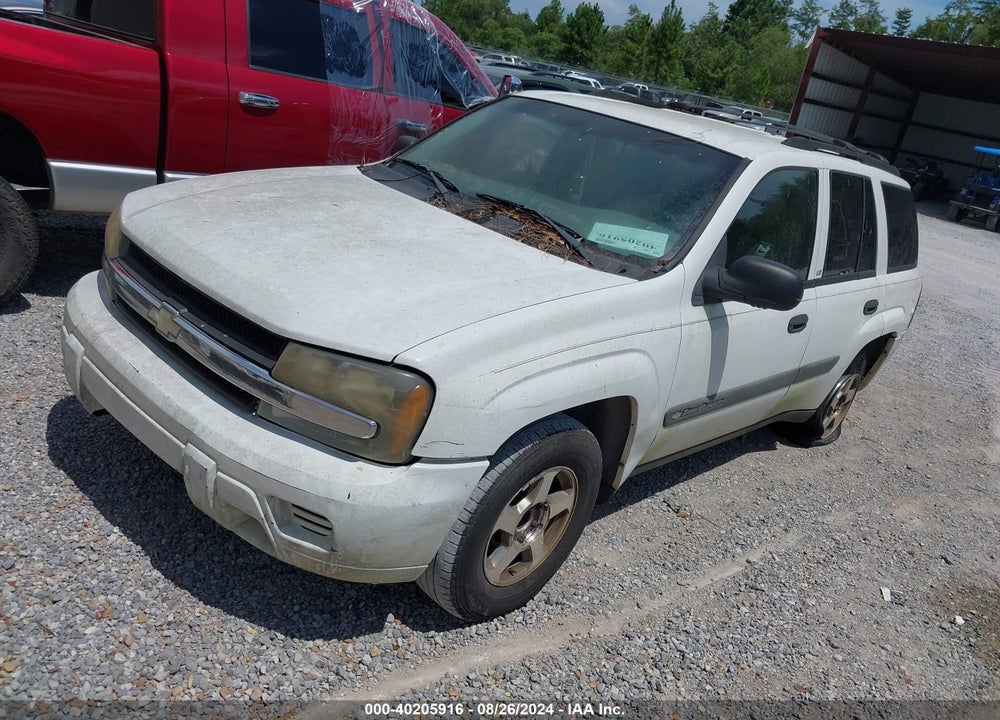 2004 CHEVROLET TRAILBLAZER LS VIN: 1GNDS13S742275087