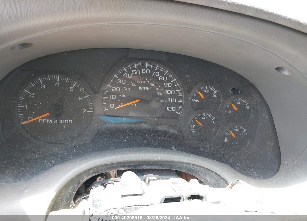 2004 CHEVROLET TRAILBLAZER LS VIN: 1GNDS13S742275087