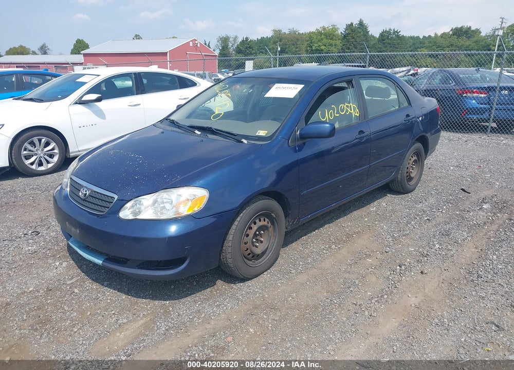 2008 TOYOTA COROLLA LE VIN: 2T1BR30E88C928703