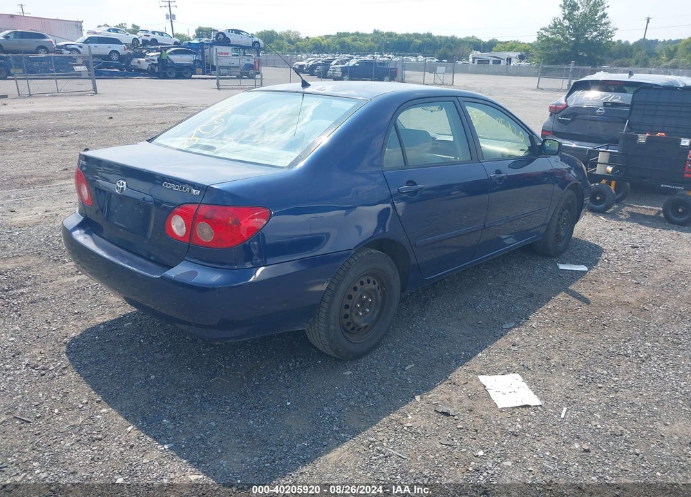 2008 TOYOTA COROLLA LE VIN: 2T1BR30E88C928703