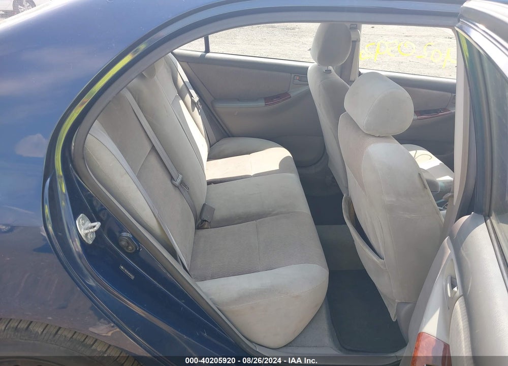 2008 TOYOTA COROLLA LE VIN: 2T1BR30E88C928703
