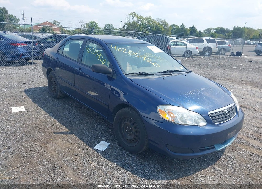 2008 TOYOTA COROLLA LE VIN: 2T1BR30E88C928703