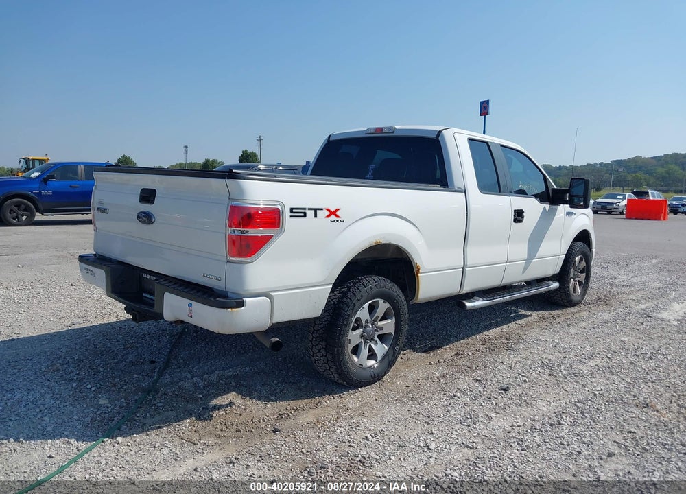 2013 FORD F-150 STX VIN: 1FTFX1EF9DKD80894
