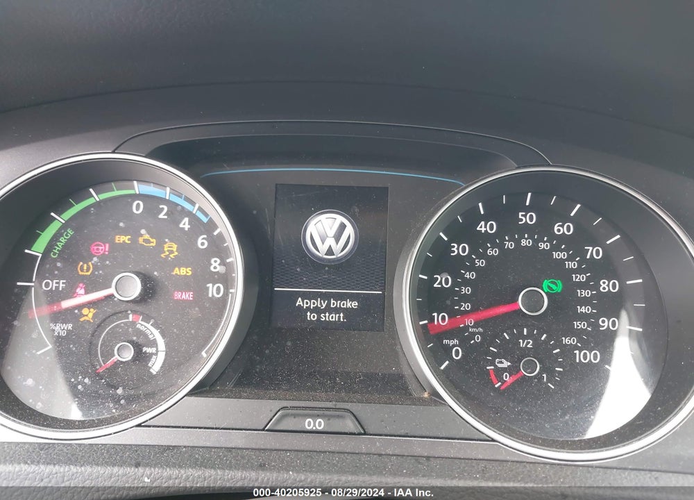 2015 VOLKSWAGEN E-GOLF SEL PREMIUM VIN: WVWPP7AU8FW911347