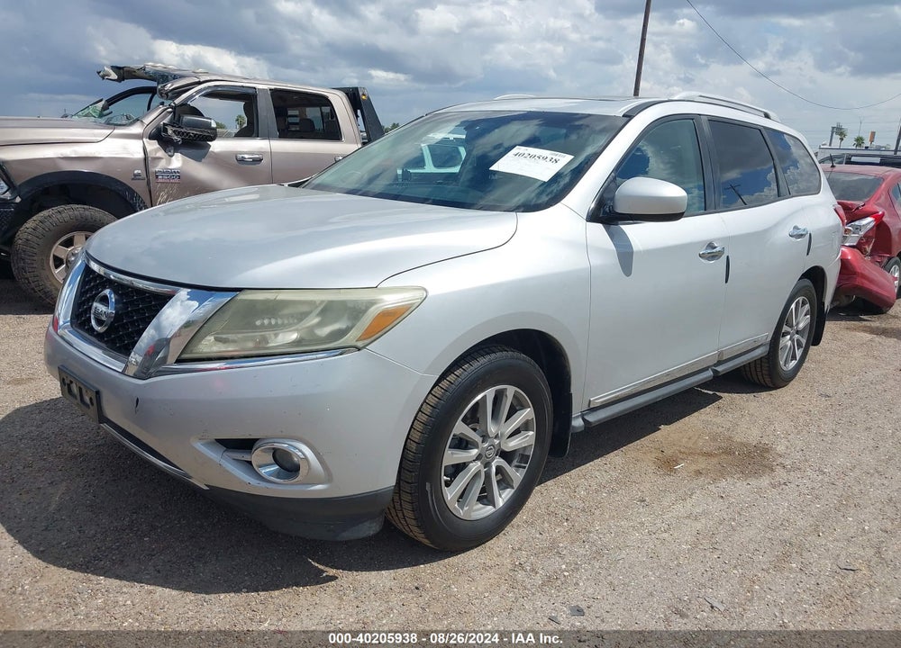 2013 NISSAN PATHFINDER SL VIN: 5N1AR2MN6DC600212