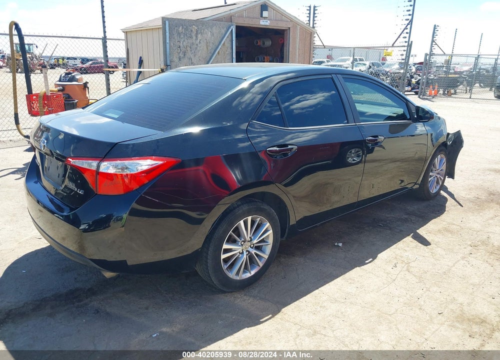 2015 TOYOTA COROLLA LE PLUS VIN: 5YFBURHE9FP282347