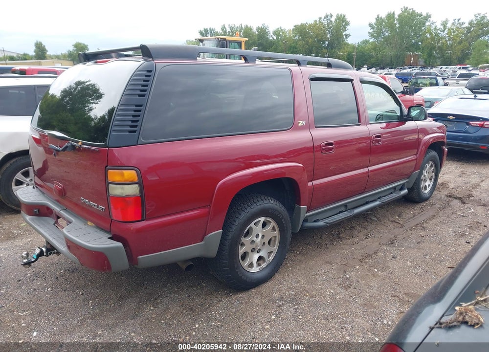 2004 CHEVROLET SUBURBAN 1500 VIN: 3GNFK16ZX4G125208