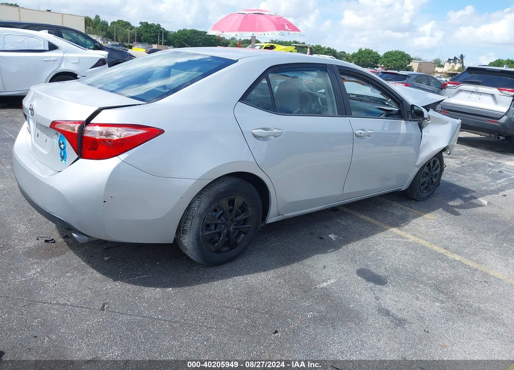2019 TOYOTA COROLLA VIN: 2T1BURHE0KC183376