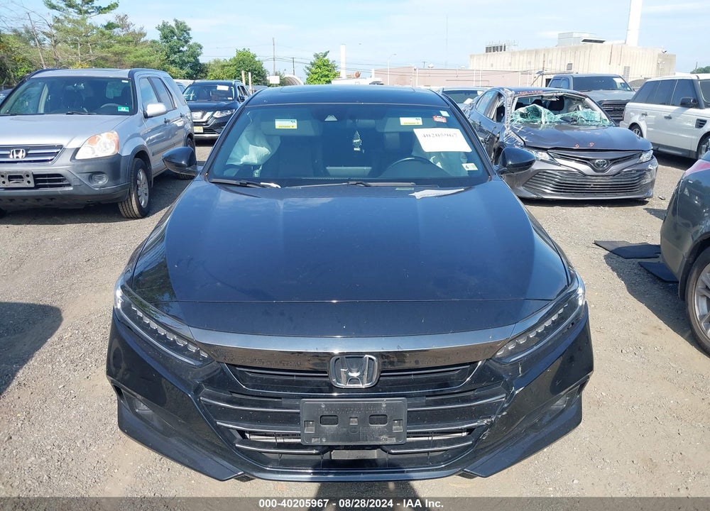 2021 HONDA ACCORD SPORT 2.0T VIN: 1HGCV2F30MA017670