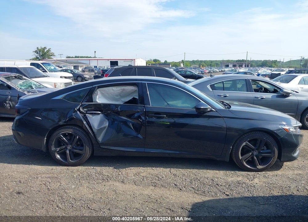 2021 HONDA ACCORD SPORT 2.0T VIN: 1HGCV2F30MA017670