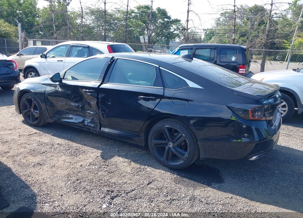 2021 HONDA ACCORD SPORT 2.0T VIN: 1HGCV2F30MA017670
