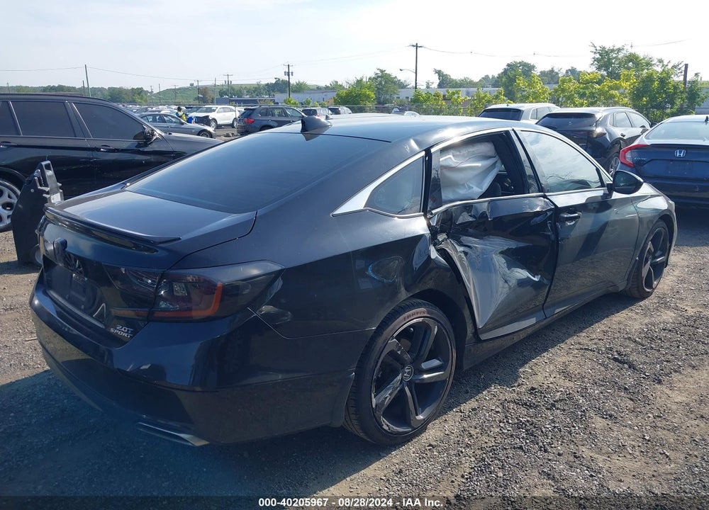 2021 HONDA ACCORD SPORT 2.0T VIN: 1HGCV2F30MA017670