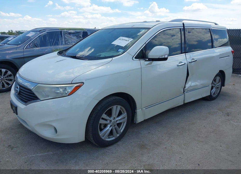 2012 NISSAN QUEST LE VIN: JN8AE2KP5C9045029