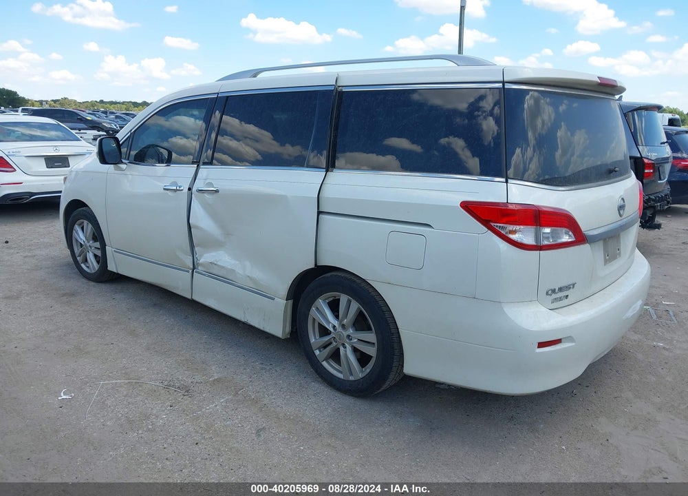 2012 NISSAN QUEST LE VIN: JN8AE2KP5C9045029